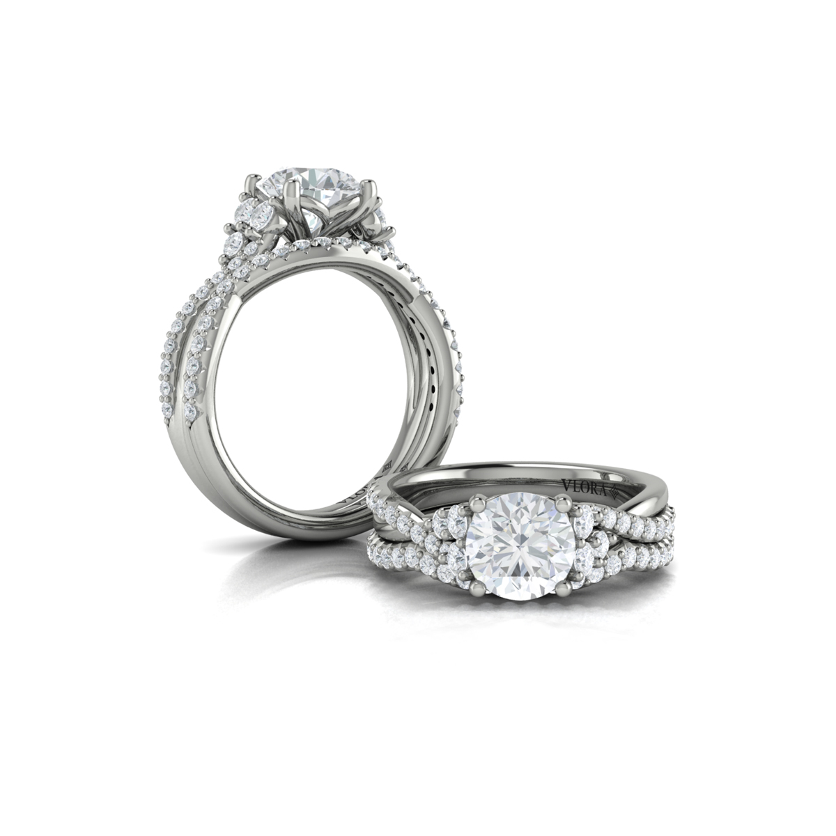 Entwined Matching Wedding Band