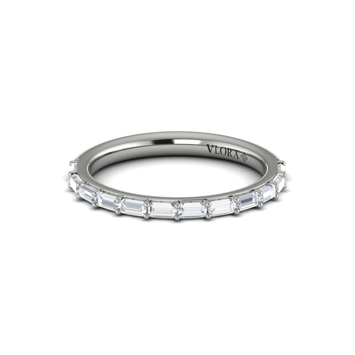 Matching Band for Grand Cathedral Round Diamond Engagement Ring