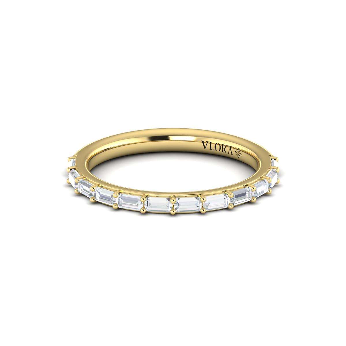 Matching Band for Grand Cathedral Round Diamond Engagement Ring