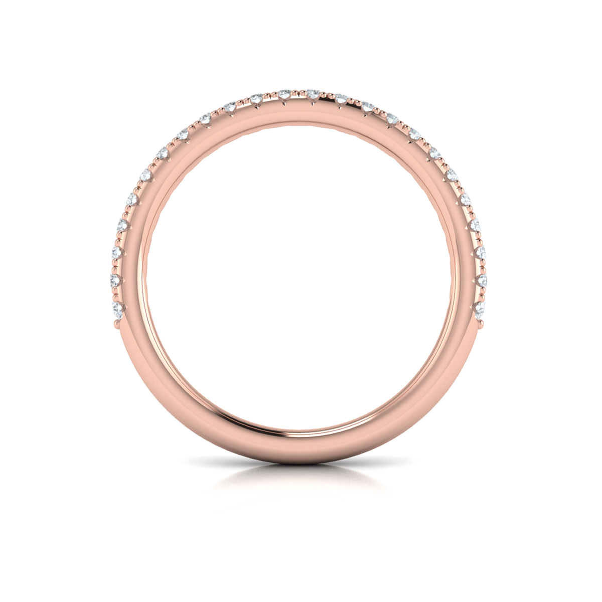 Matching Band for Splendid Cathedral Split Shank Engagement Ring