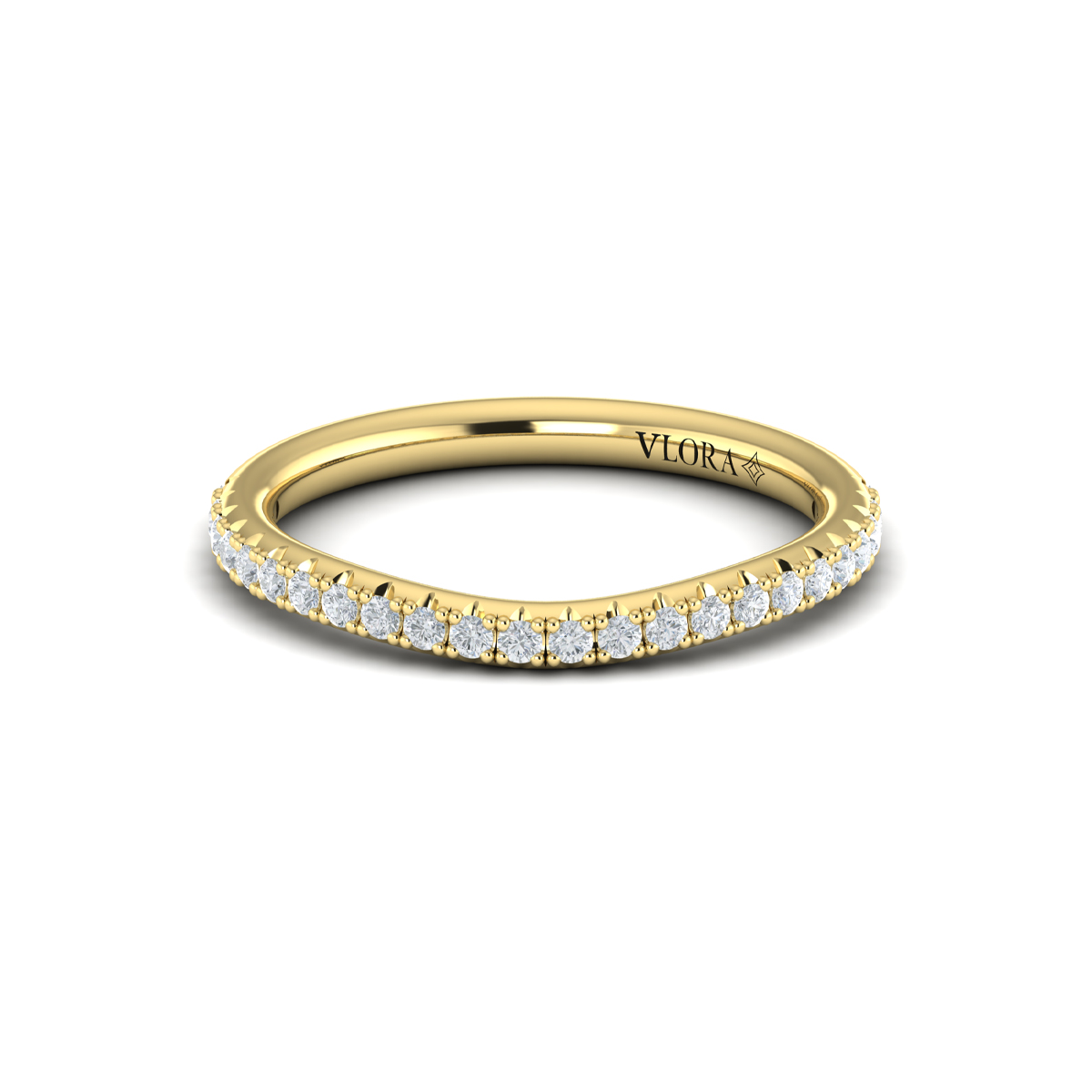 Matching Band for Splendid Cathedral Split Shank Engagement Ring