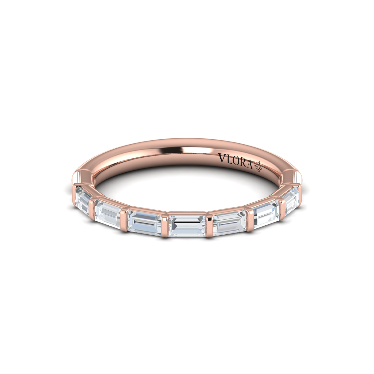Matching Band for Intricate Oval Engagement Ring
