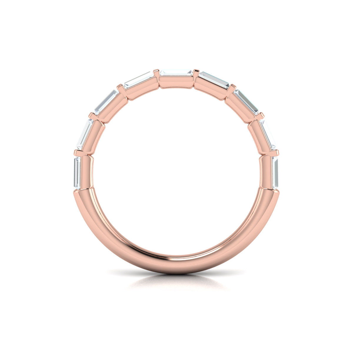 Matching Band for Intricate Oval Engagement Ring