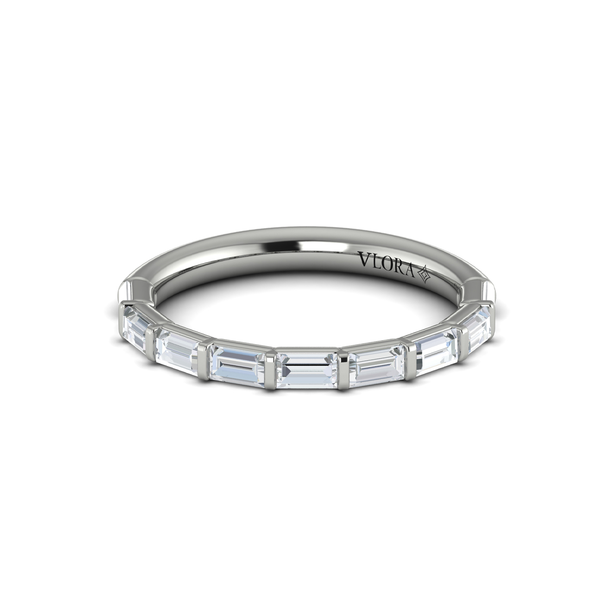 Matching Band for Intricate Oval Engagement Ring
