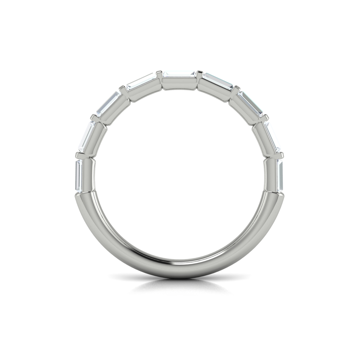 Matching Band for Intricate Oval Engagement Ring
