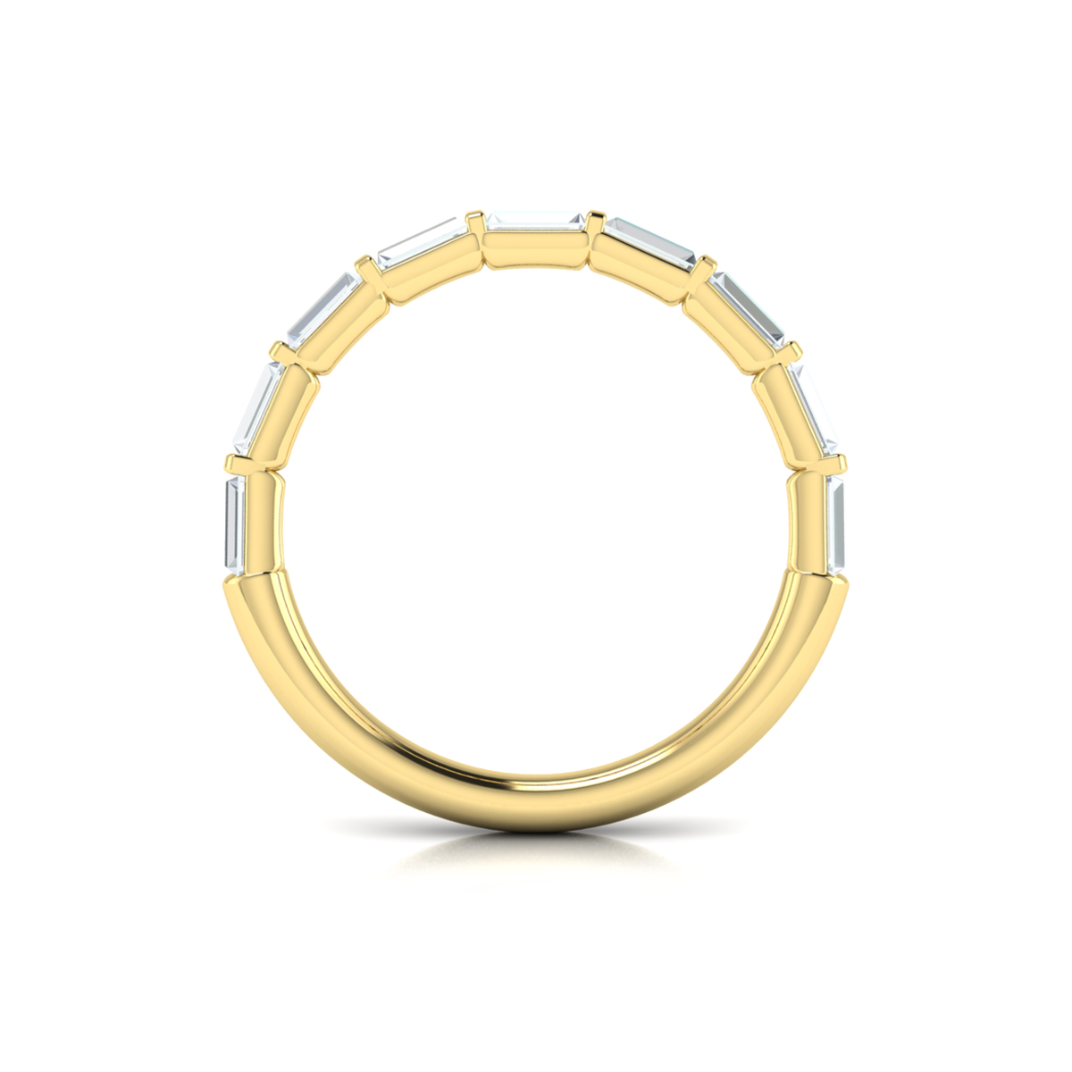 Matching Band for Intricate Oval Engagement Ring