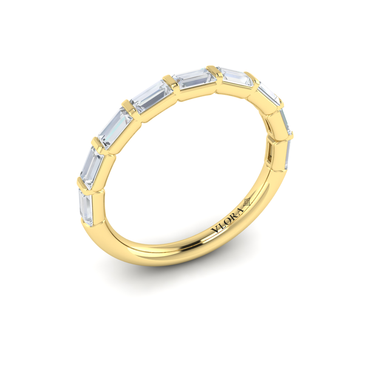 Matching Band for Intricate Oval Engagement Ring