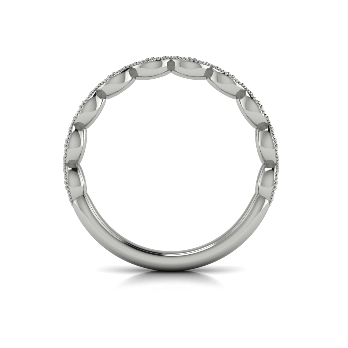 Matching Band for Unity Oval Engagement Ring