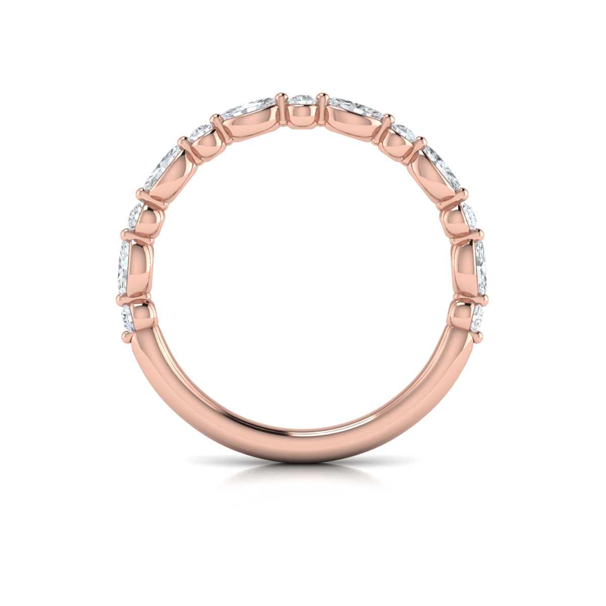 Matching Band for Harmony Engagement Ring