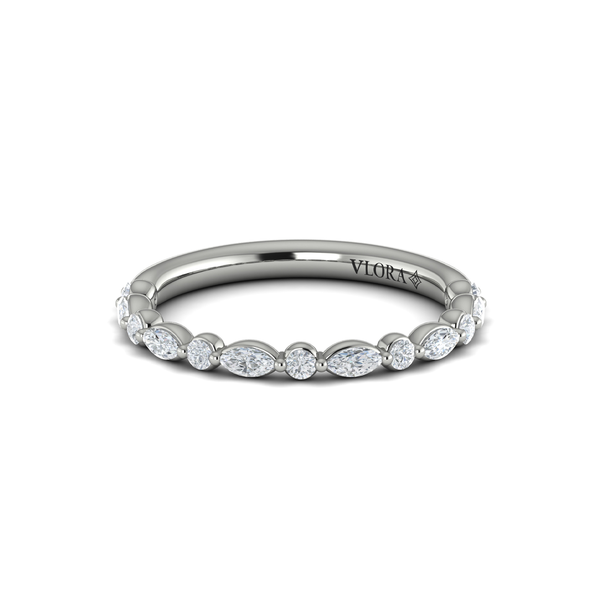 Matching Band for Harmony Engagement Ring