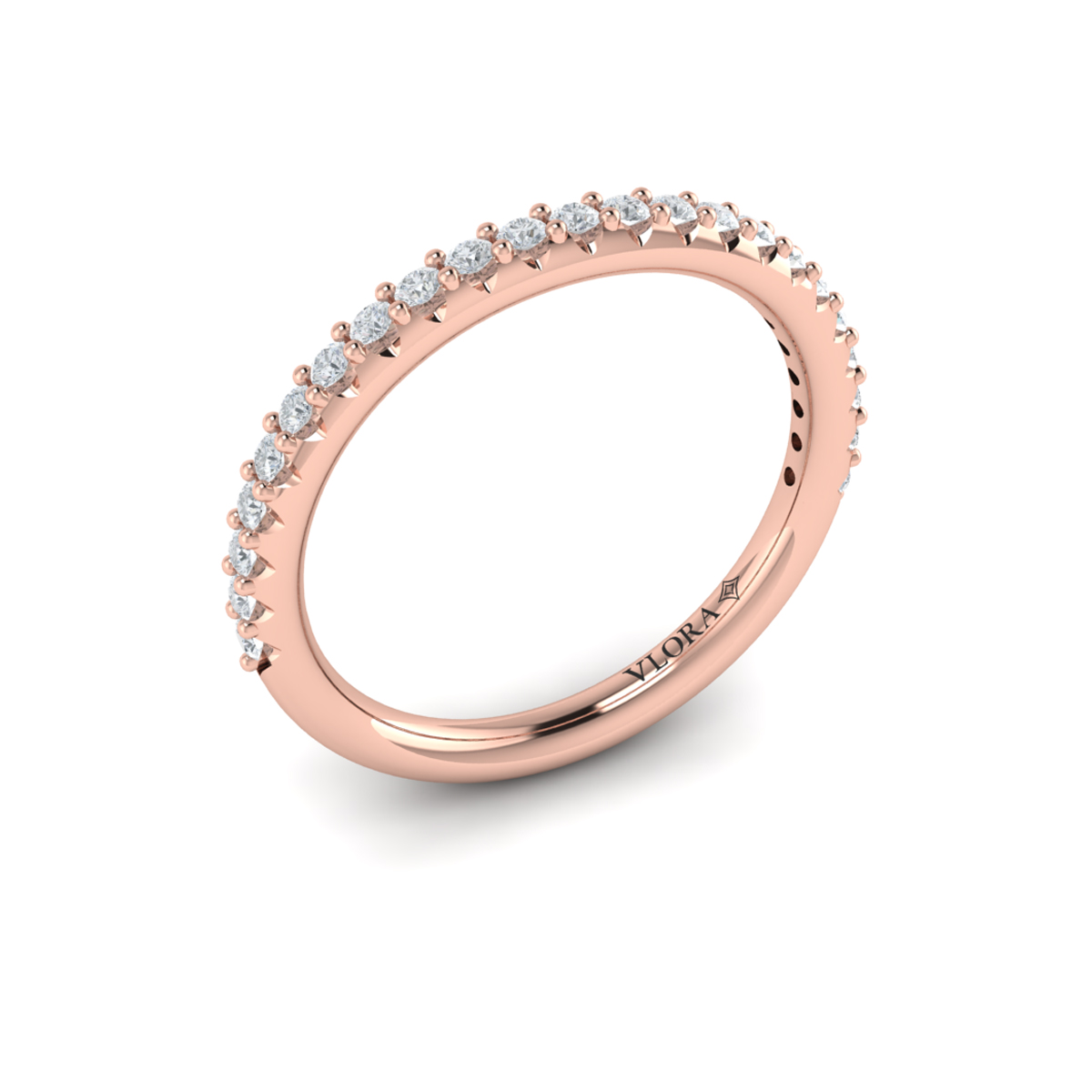 Matching Band for Ravishing Round Engagement Ring
