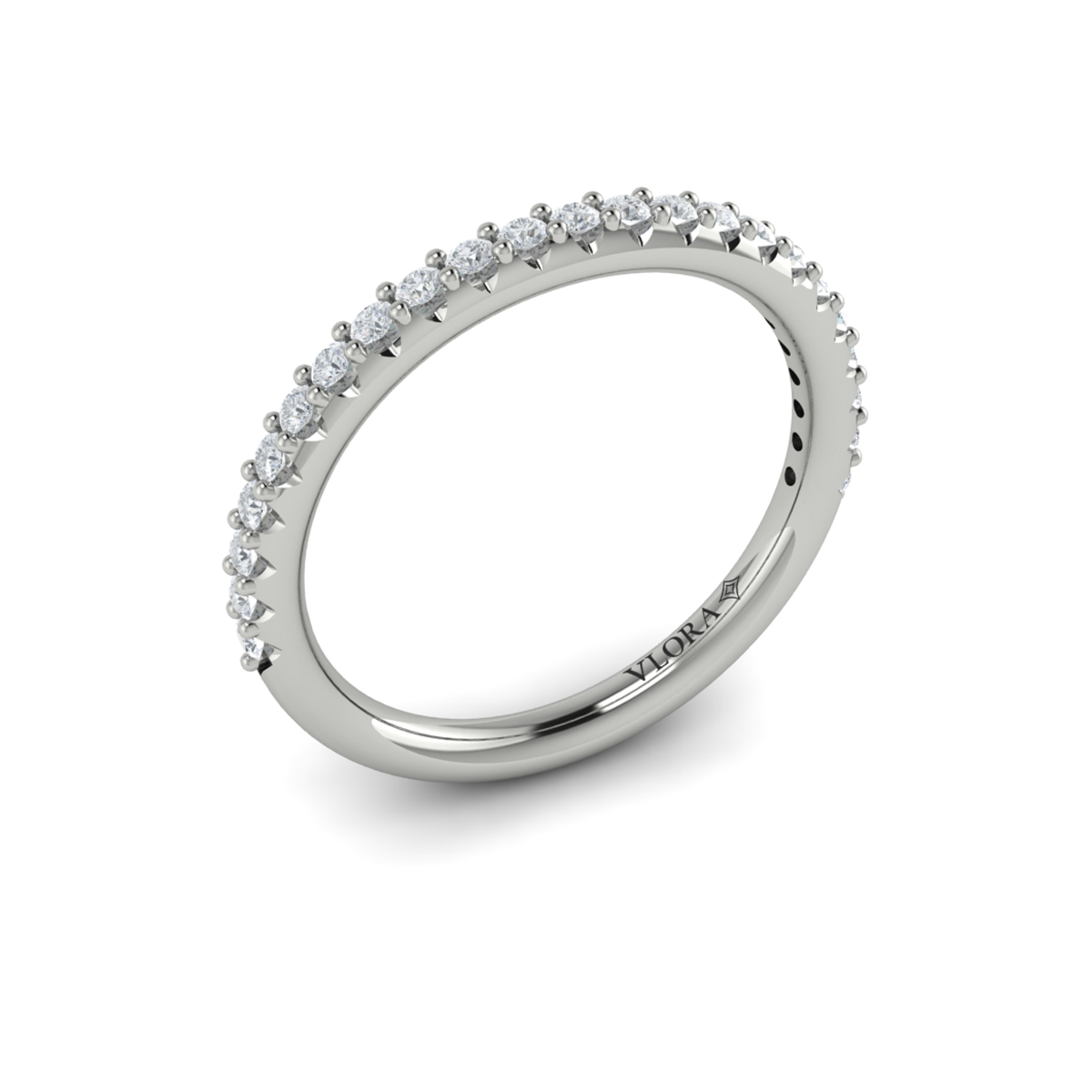 Matching Band for Ravishing Round Engagement Ring