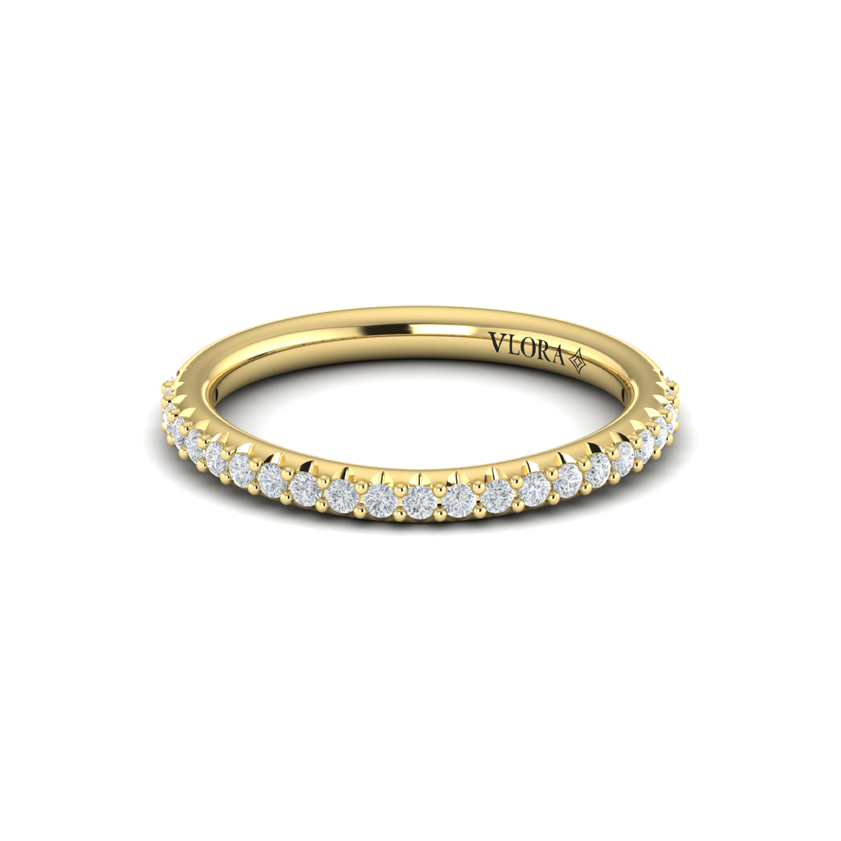 Matching Band for Ravishing Round Engagement Ring