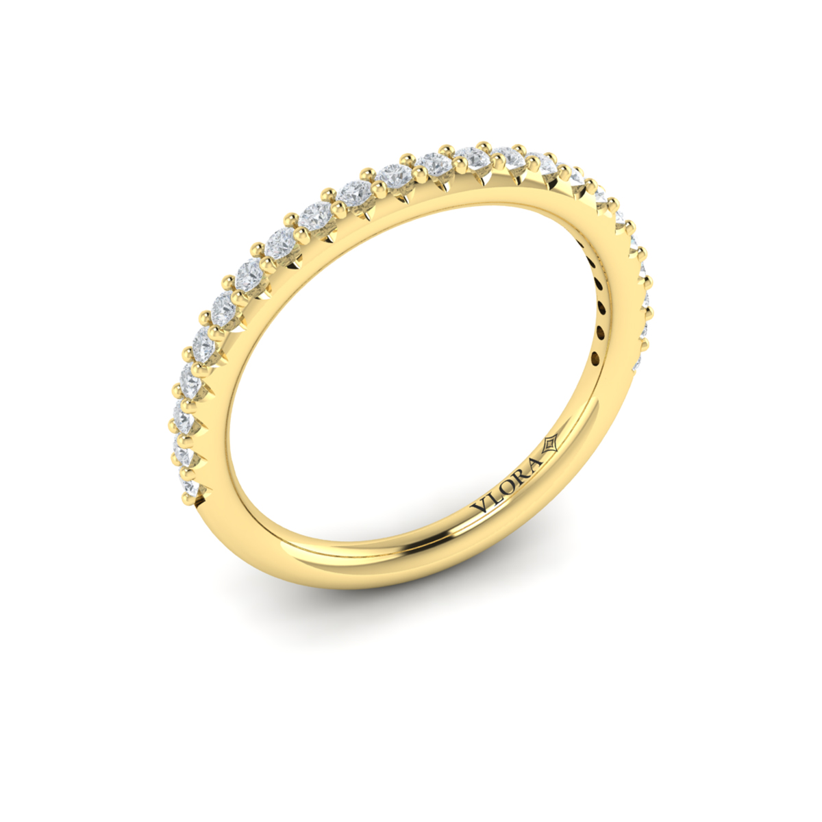 Matching Band for Ravishing Round Engagement Ring