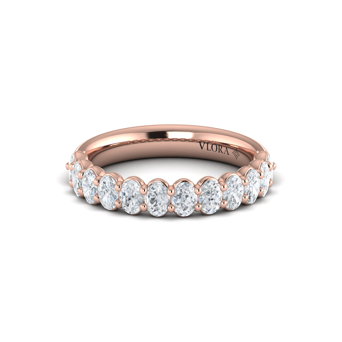 Matching Band for Eternal Oval Engagement Ring