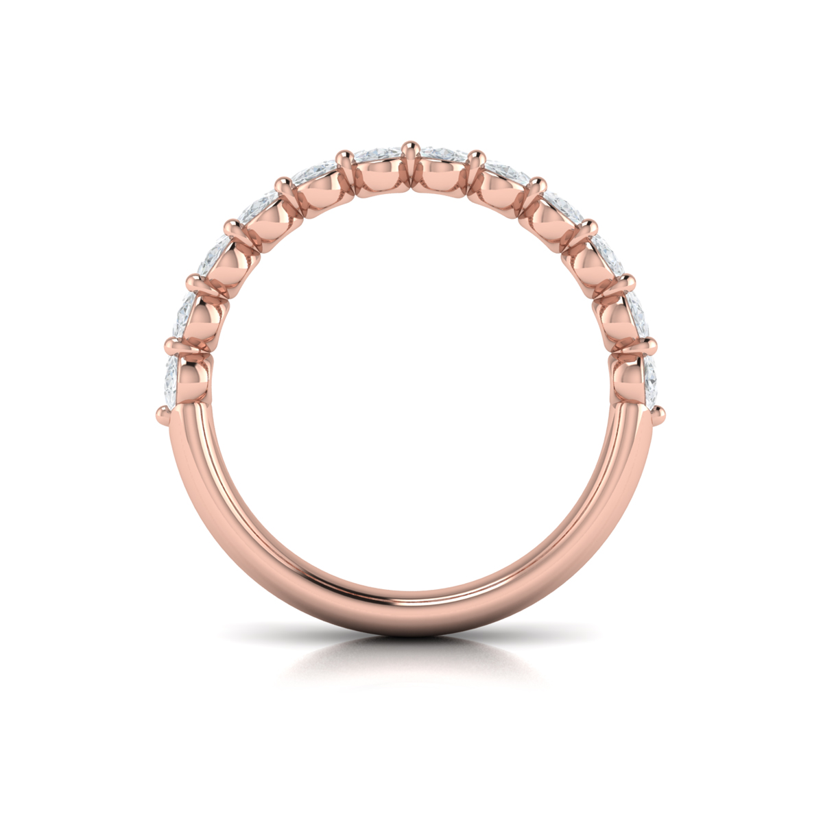 Matching Band for Eternal Oval Engagement Ring