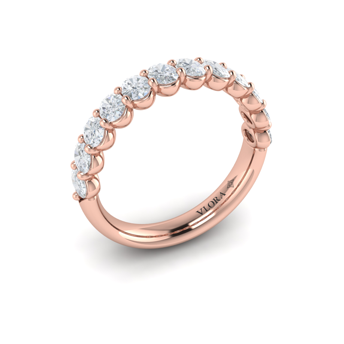 Matching Band for Eternal Oval Engagement Ring