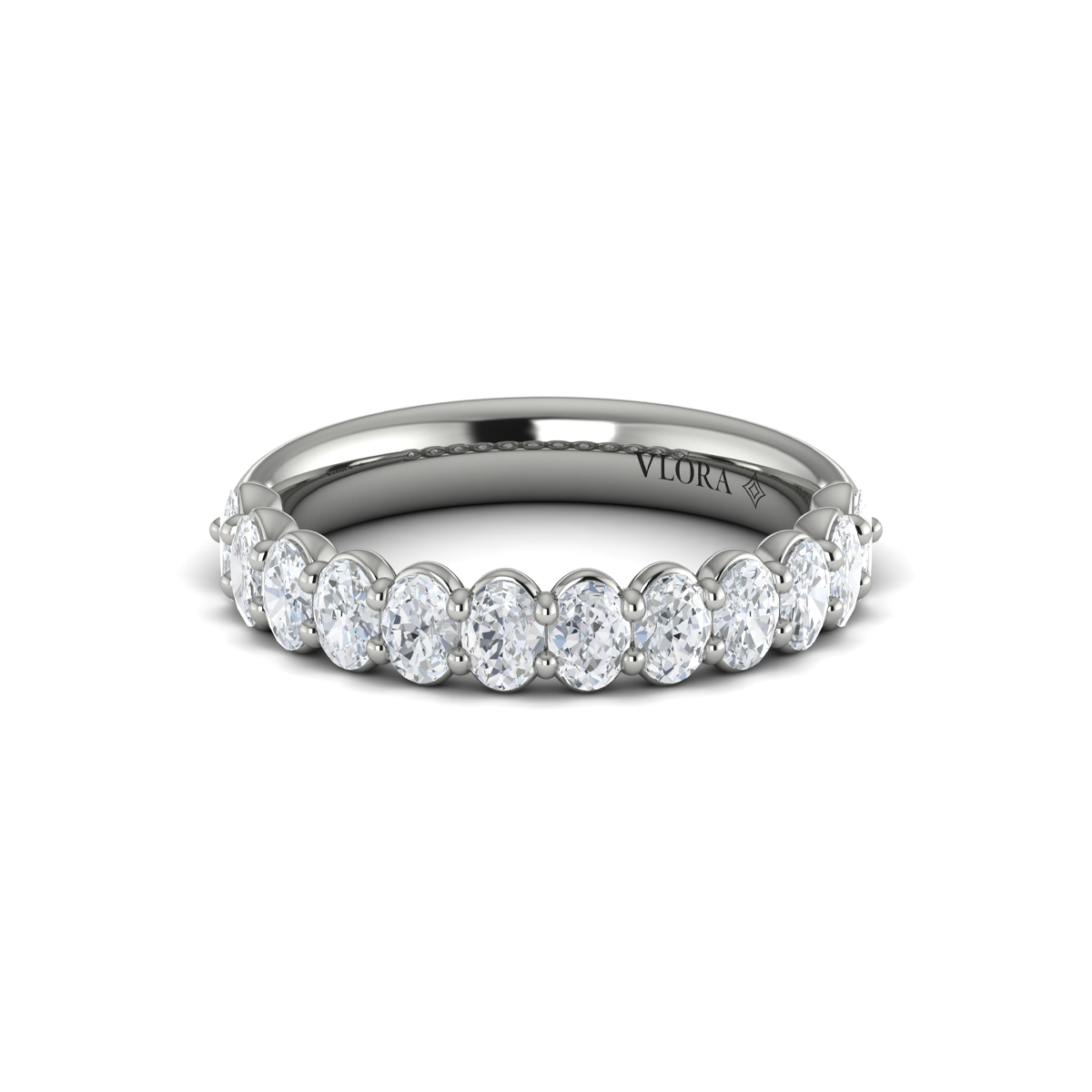 Matching Band for Eternal Oval Engagement Ring