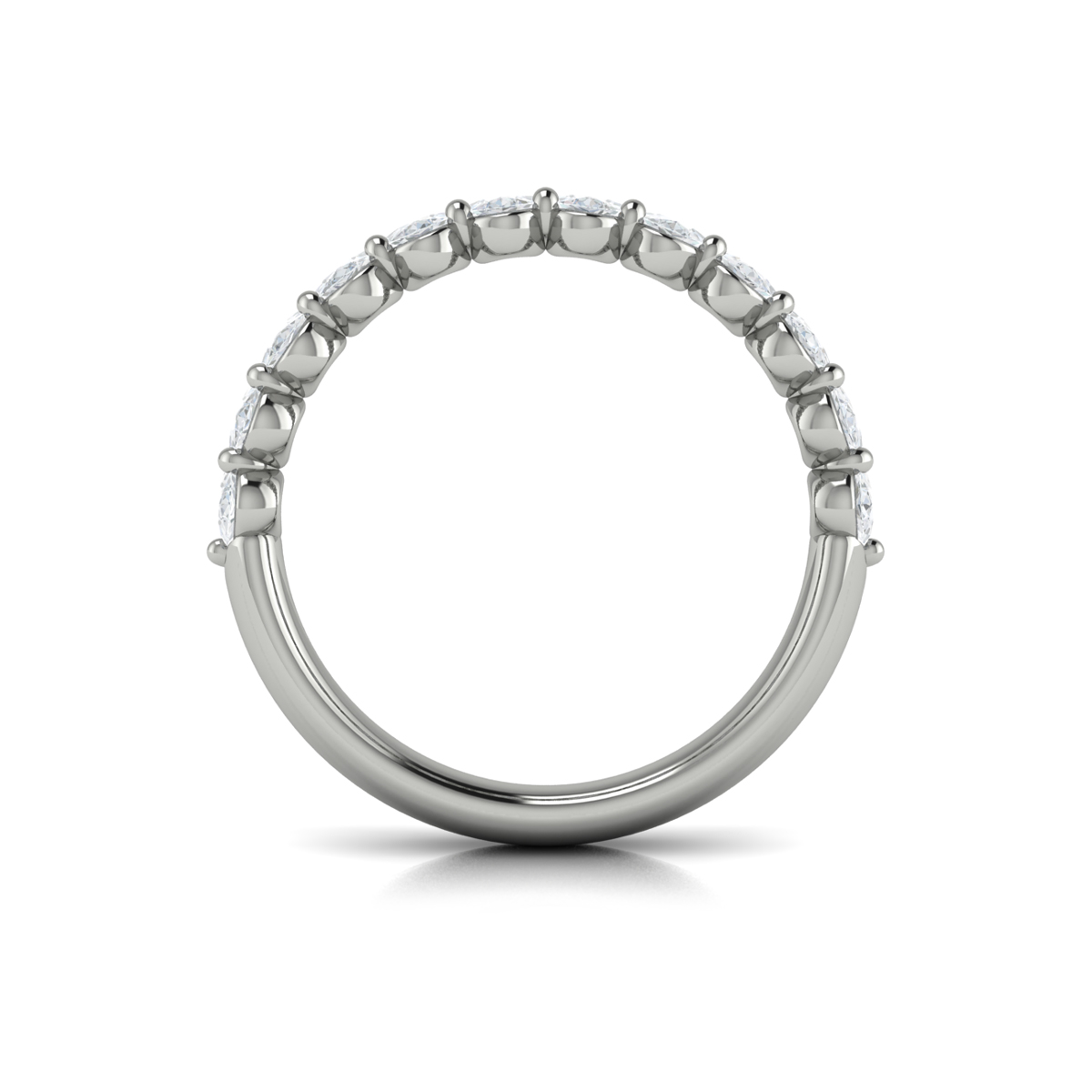 Matching Band for Eternal Oval Engagement Ring