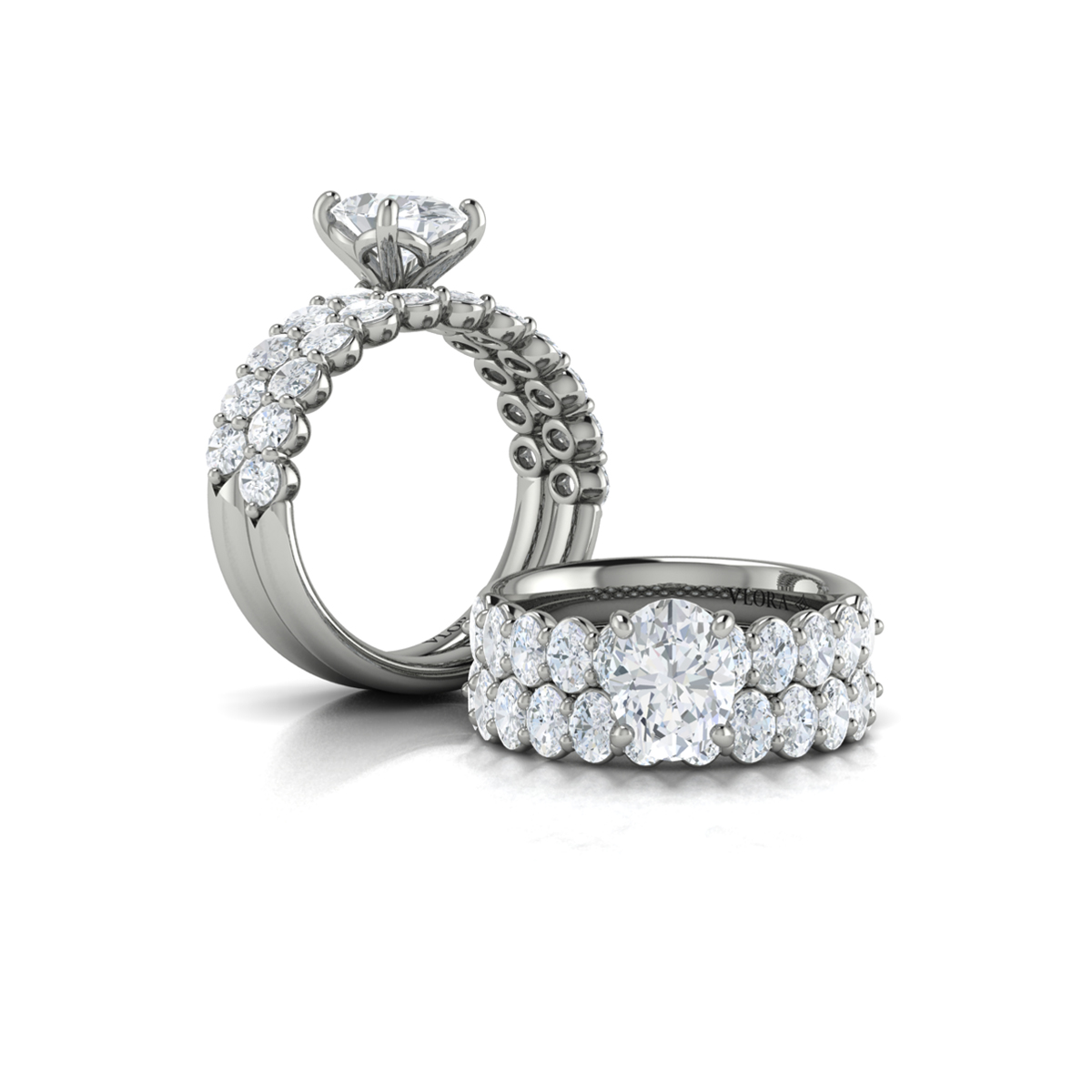 Matching Band for Eternal Oval Engagement Ring
