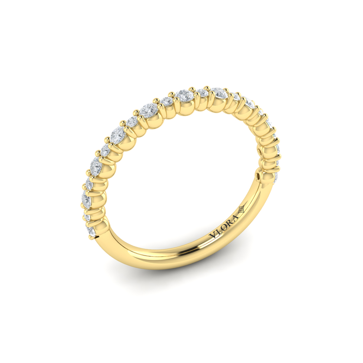 Matching Band for Mosaic Engagement Ring