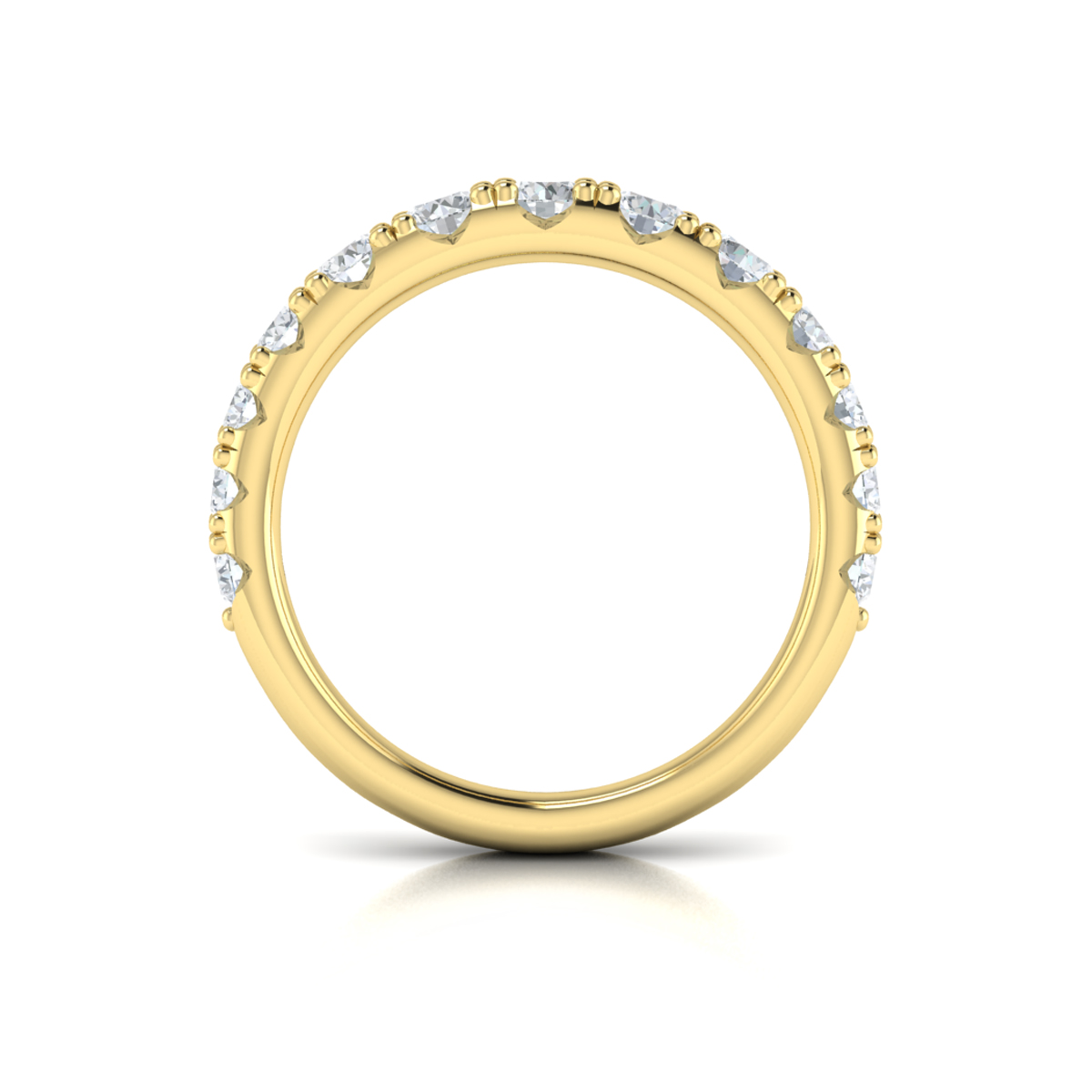 Matching Band for Luxe Classic Oval Engagement Ring