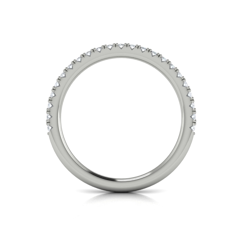 Matching Band for Floral Marquise Cluster Oval Engagement Ring