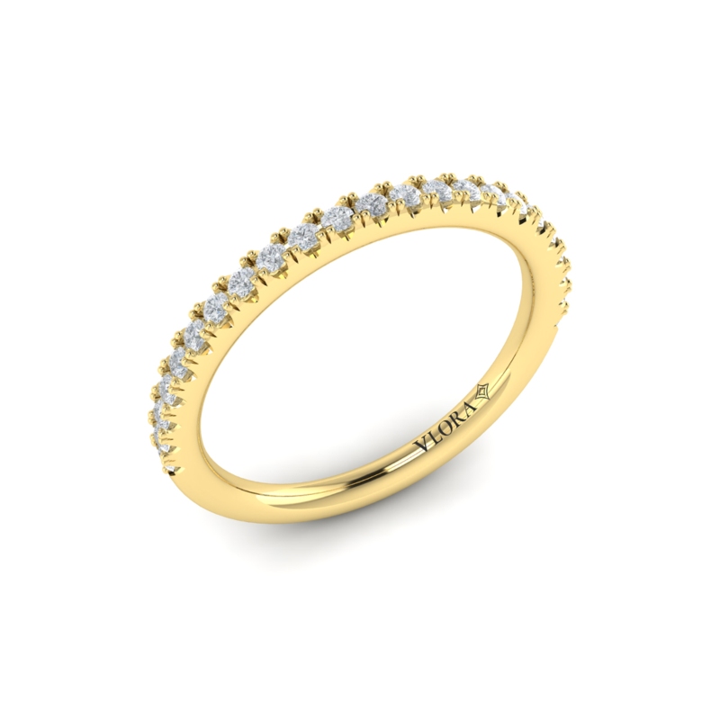 Matching Band for Floral Marquise Cluster Oval Engagement Ring