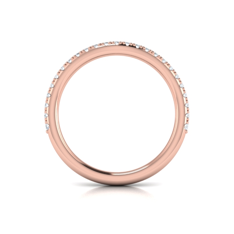 Matching Band for Twisted Pave Classic Engagement Ring