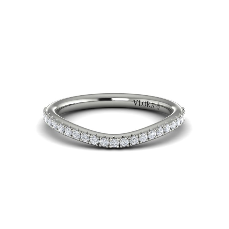 Matching Band for Twisted Pave Classic Engagement Ring