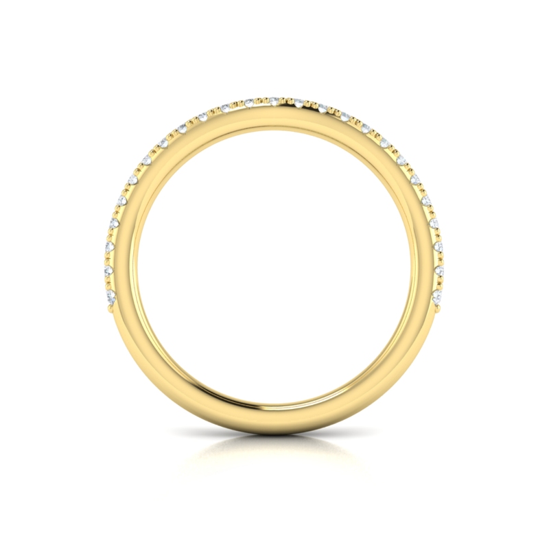 Matching Band for Twisted Pave Classic Engagement Ring