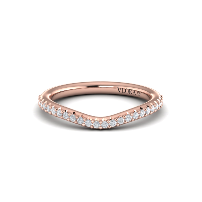 Matching Band for Arc Engagement Ring