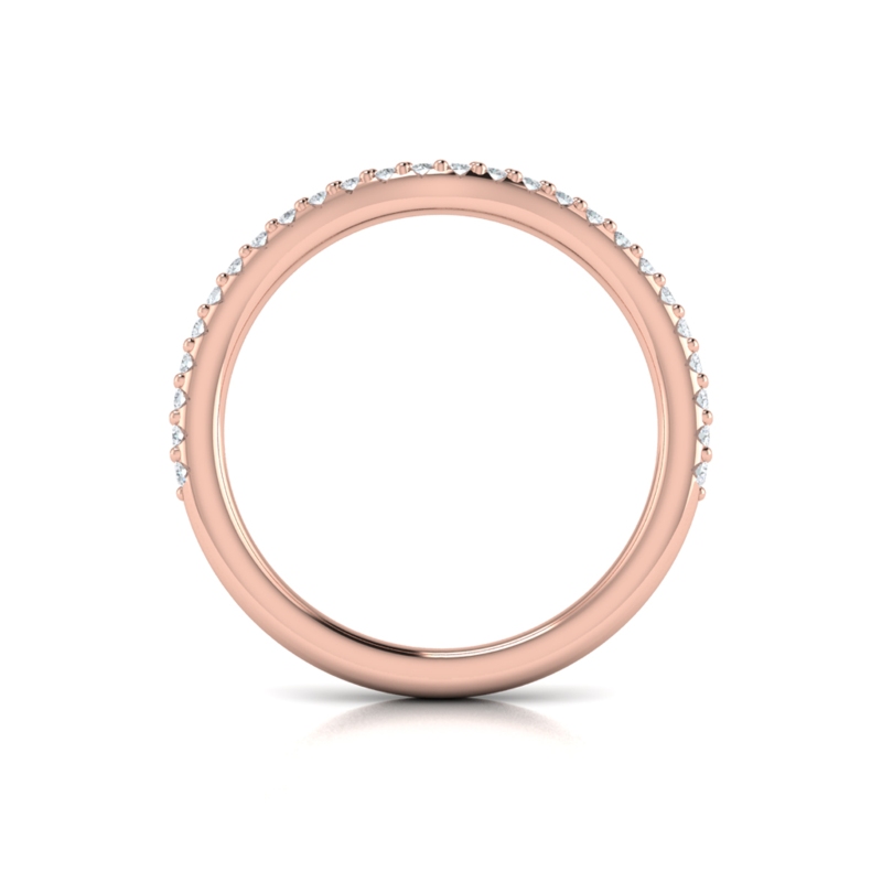 Matching Band for Arc Engagement Ring