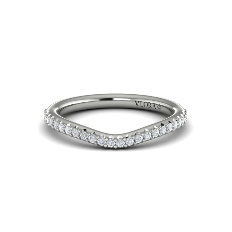 Matching Band for Arc Engagement Ring