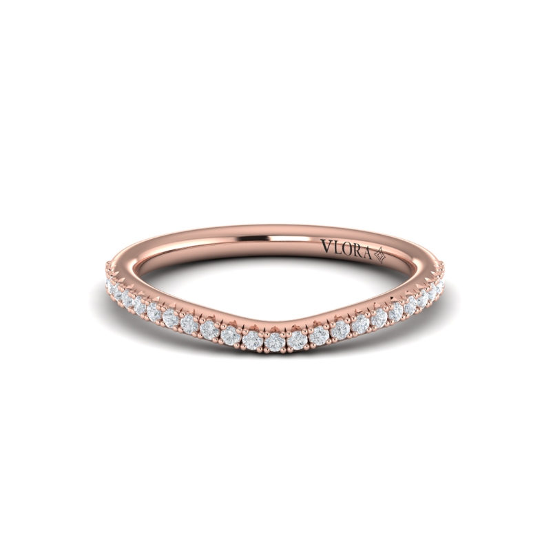 Matching Band for Cathedral of Joy Engagement Ring