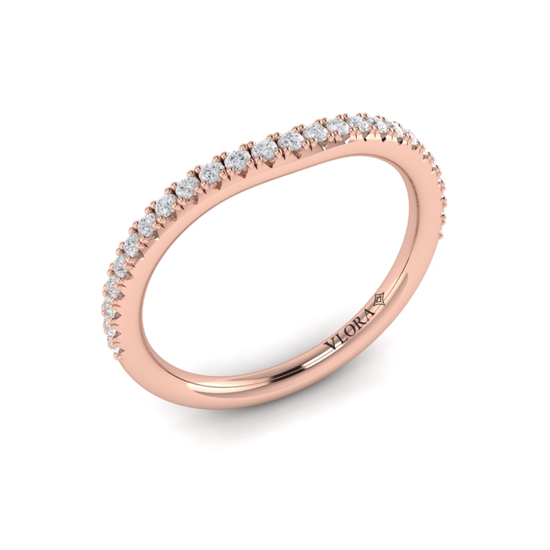 Matching Band for Cathedral of Joy Engagement Ring