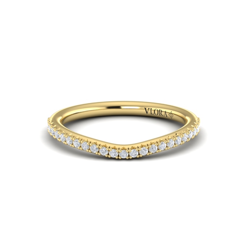 Matching Band for Cathedral of Joy Engagement Ring