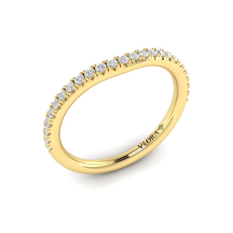 Matching Band for Cathedral of Joy Engagement Ring