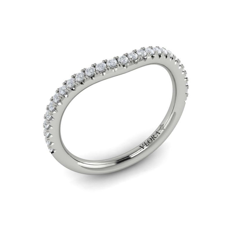 Matching Band for Bold Pave Engagement Ring