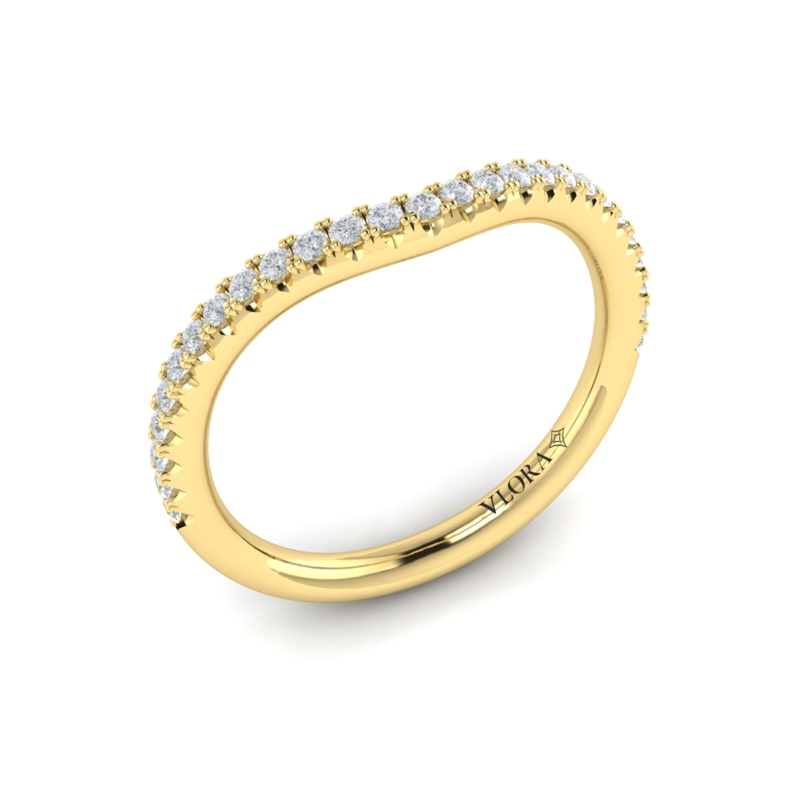 Matching Band for Bold Pave Engagement Ring