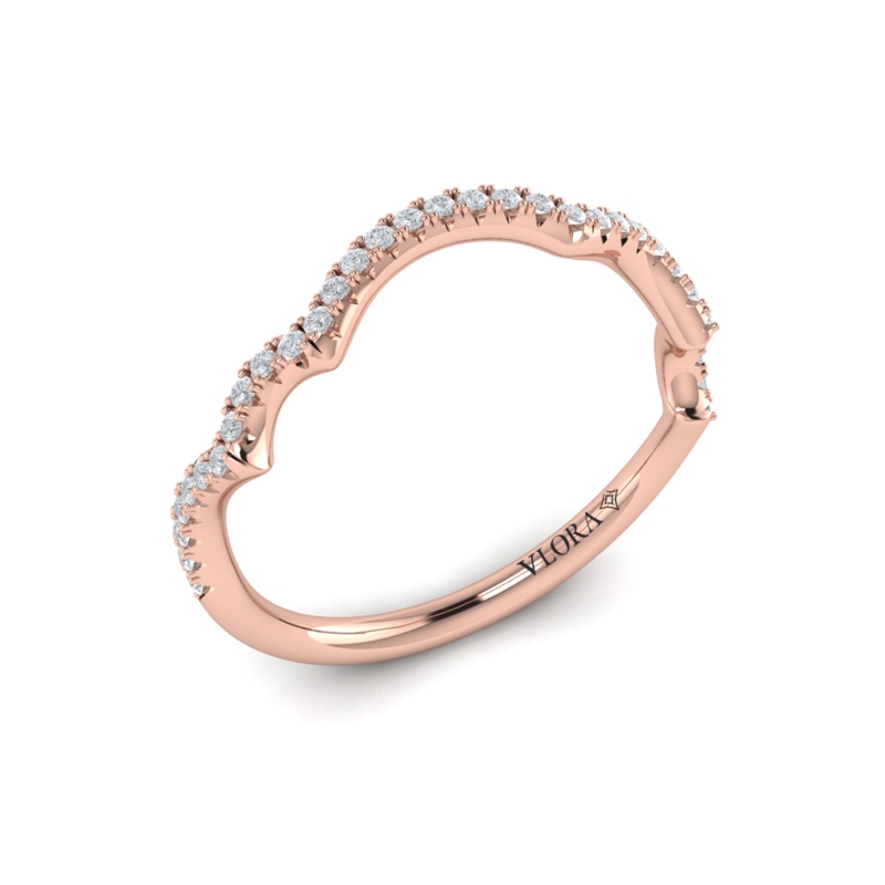 Matching Band for Botanical Oval Engagement Ring