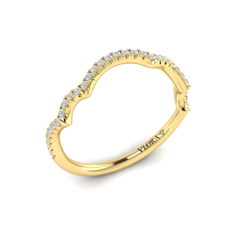 Matching Band for Botanical Oval Engagement Ring