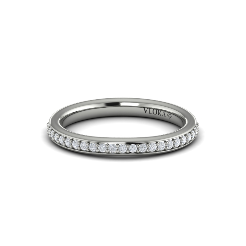 Matching Band for Emerald Cut Cathedral Engagement Ring
