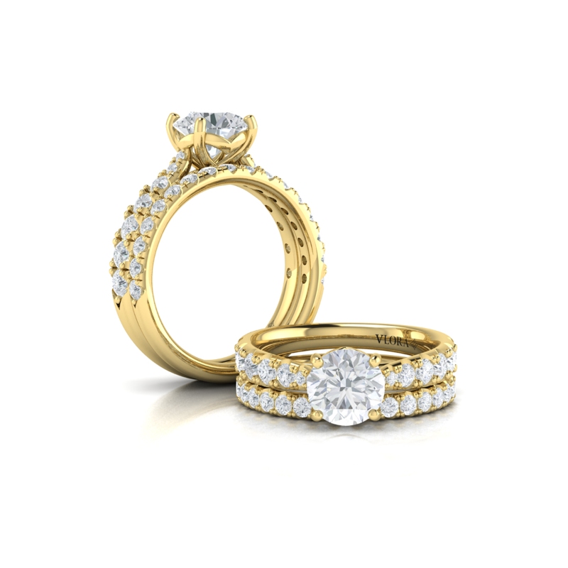 Matching Band for Bold Classic Engagement Ring