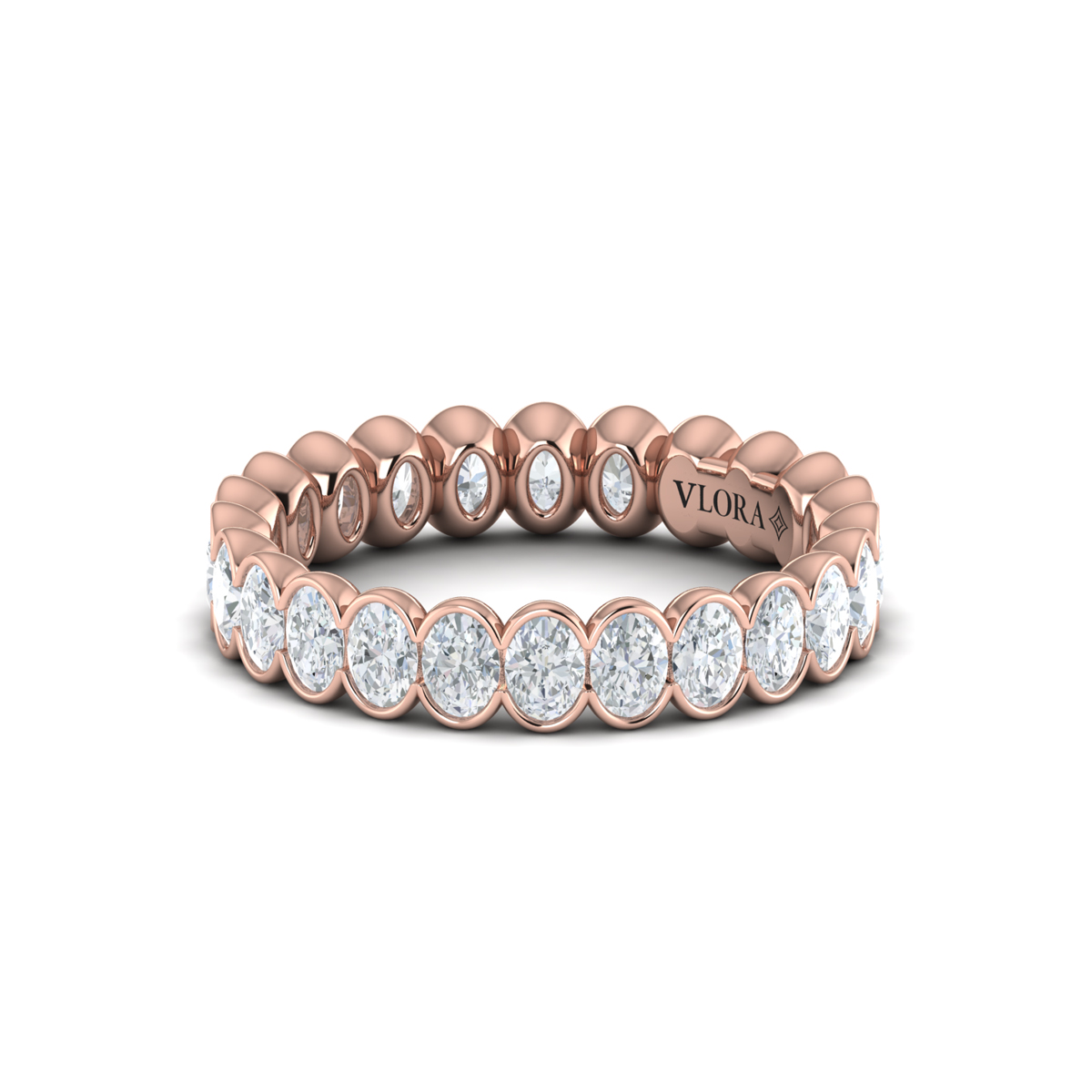 Endless Oval Eternity Ring