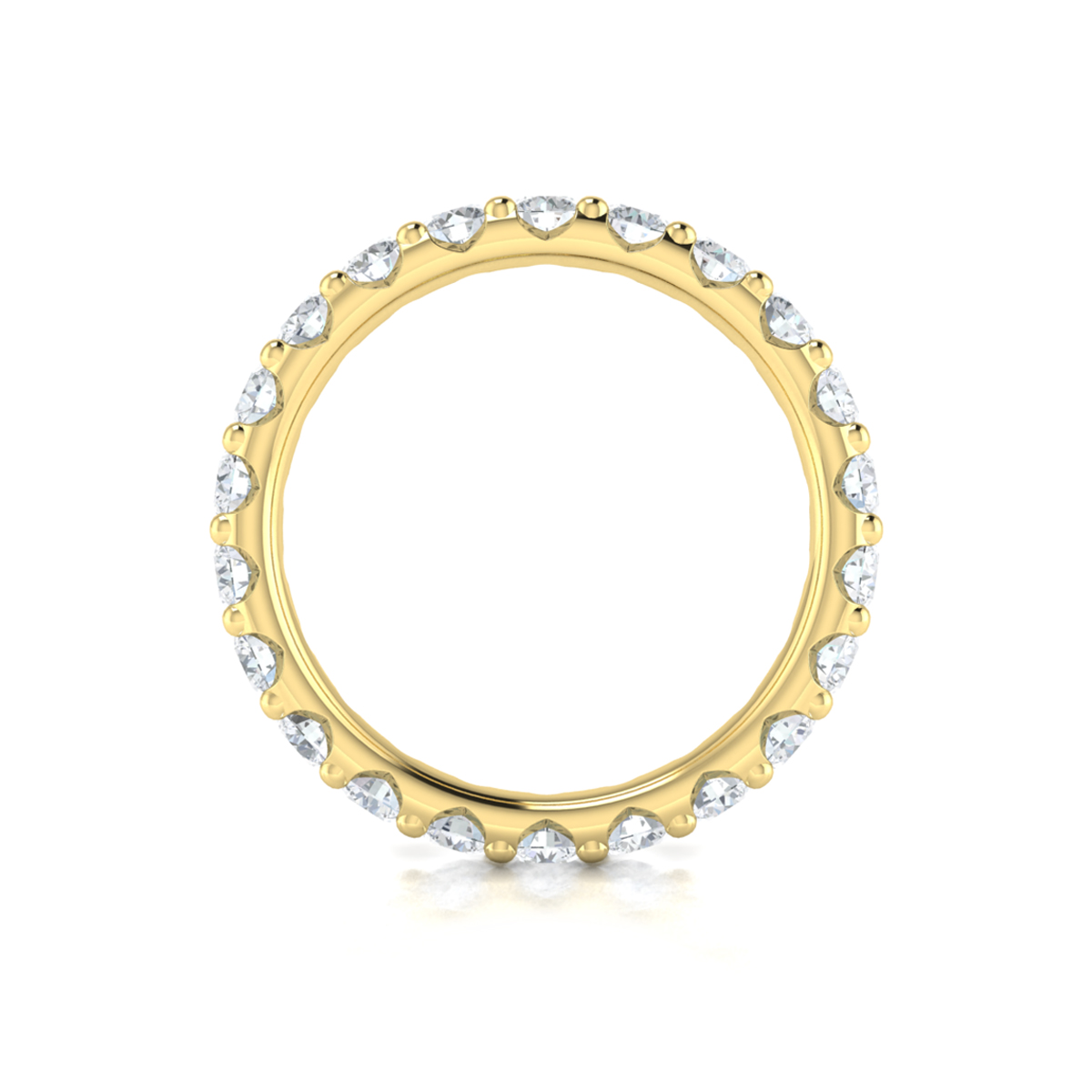 Bold Pave Eternity Ring