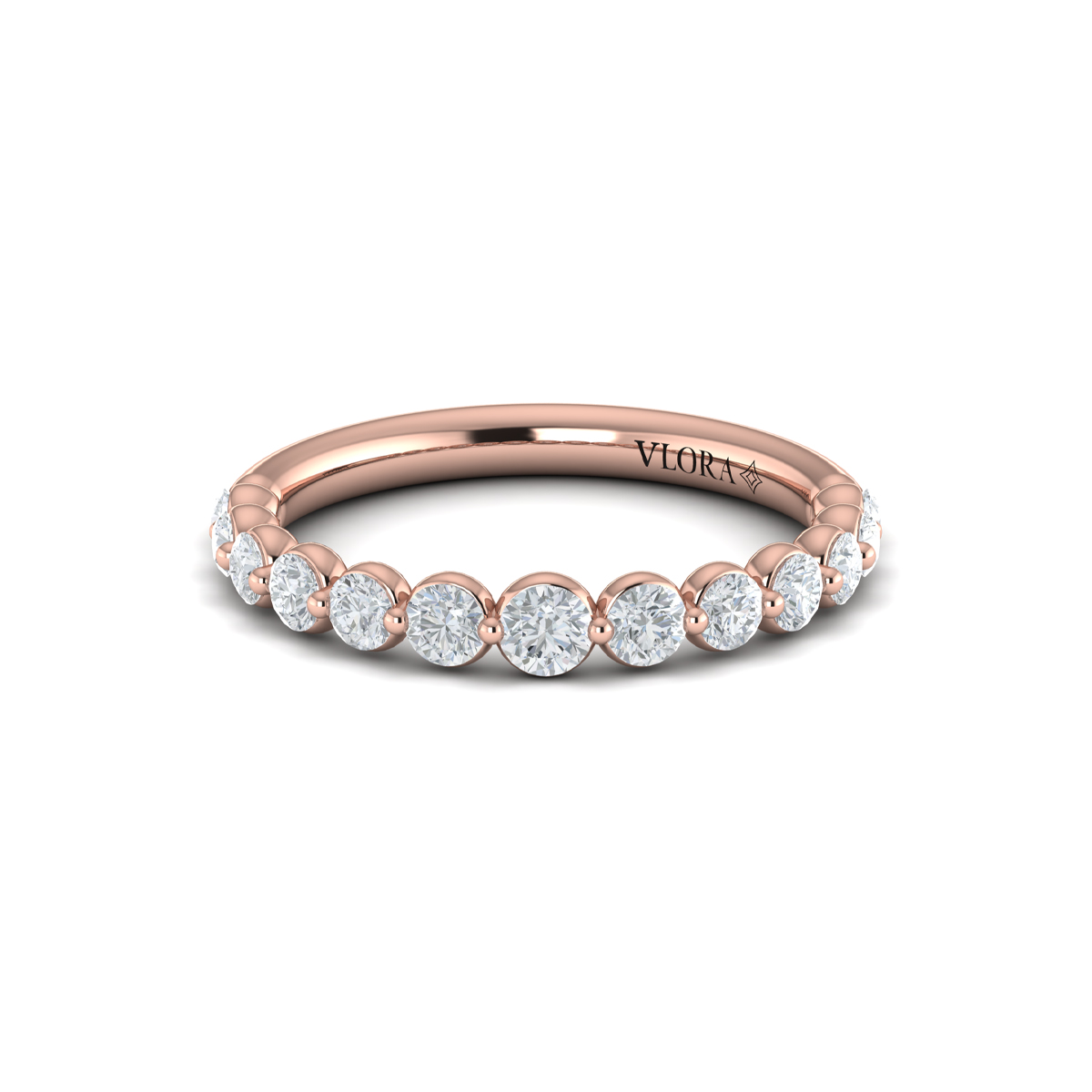 Shared Prong Stackable Band