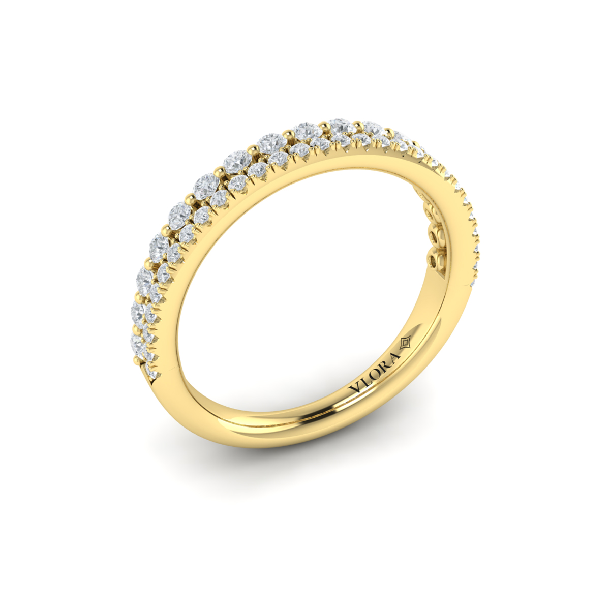 Brilliant Duo Stackable Band