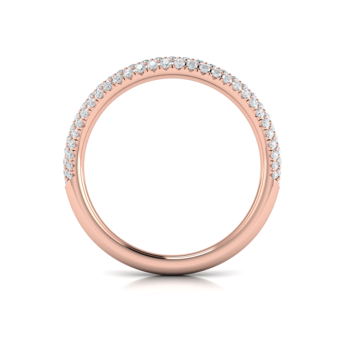 Pave Stackable Band