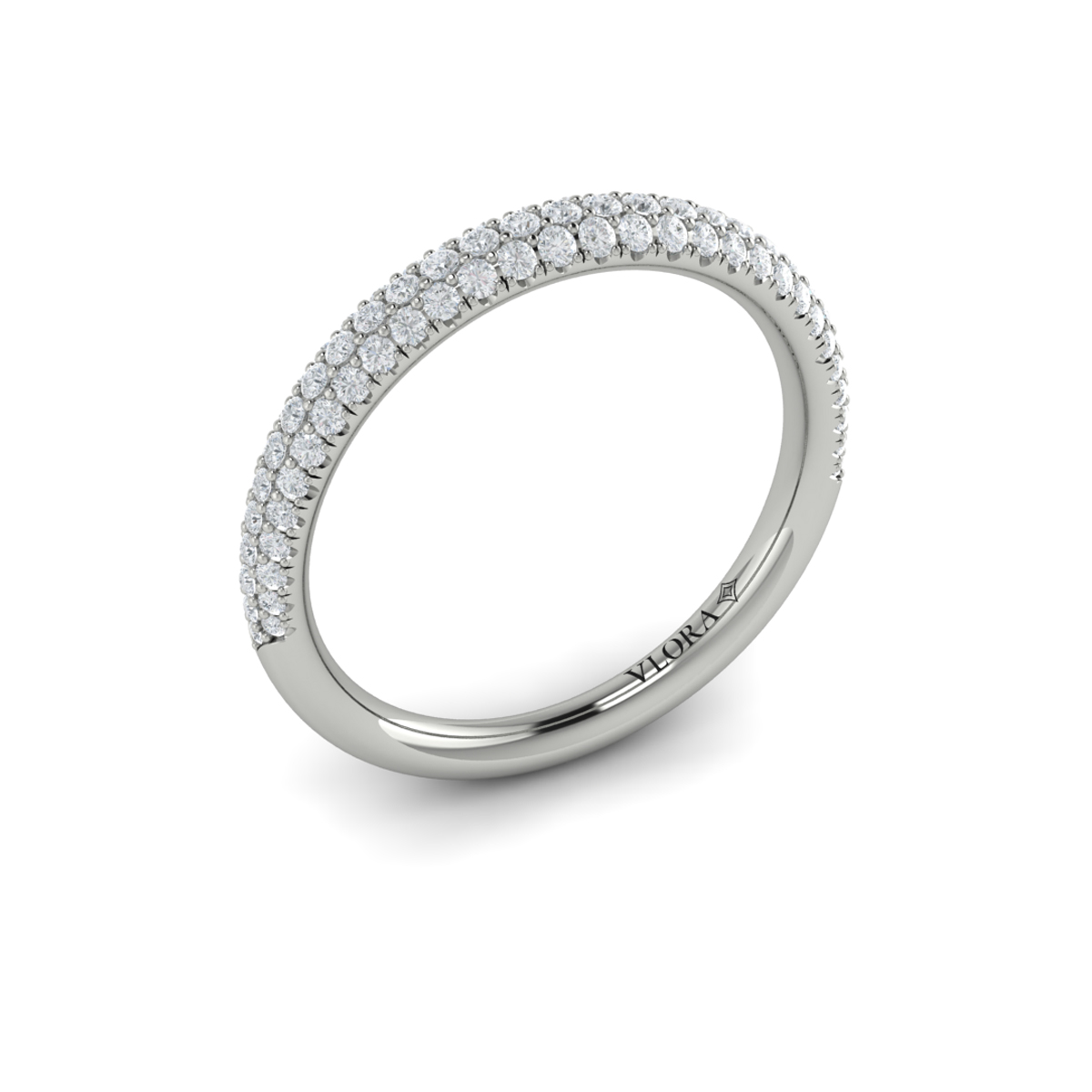 Pave Stackable Band
